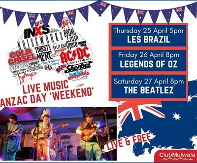ANZAC Day Weekend Live Music
