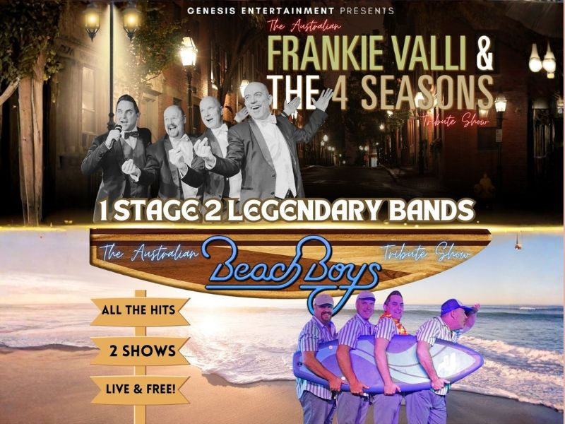 Frankie Valli and the Four Seasons plus The Beach Boys